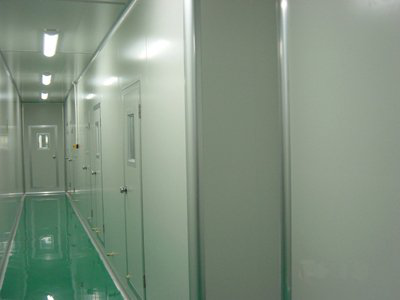 化妝品潔凈室實景圖